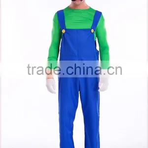 Hot Selling! High Quality Cosplay Costume Men Carnival Costume Super Mario Costume Wholesale thumbnail-1