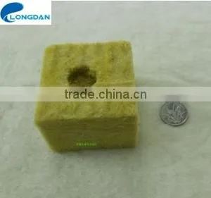 China Factory Manufacturer Density 80kg/m3 Hydroponic Growing Cube Rockwool With 4'*4'*4' Size thumbnail-6