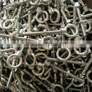 Factory Manufacturer Stainless Steel SS304/316 Rigging Weld Long Eye Bolt thumbnail-3