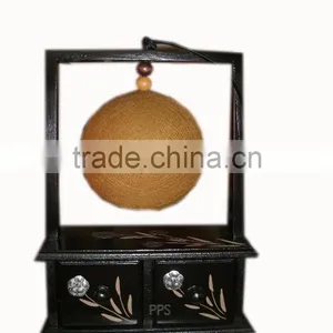 Mango Wood Lamp Base thumbnail-5