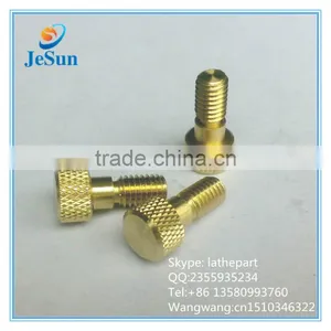 China Factory Supplier Brass Flat Head Hex Screw M6,brass Shoulder Screw thumbnail-3