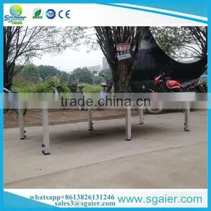 1.22m by 2.44m Portable Simple Stage With 6 Square Legs thumbnail-2
