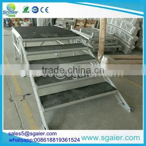 Sgaier Quick Shipping Exhibition Booth Aluminum Stage thumbnail-2