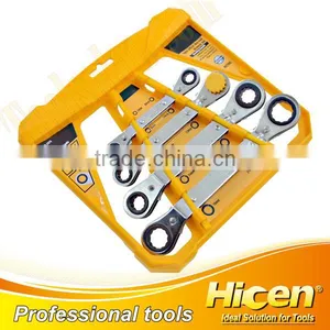 4pc Combination Ratchet Wrench Set thumbnail-1