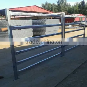 Simple Installation of Movable Steel Cattle Fence thumbnail-3