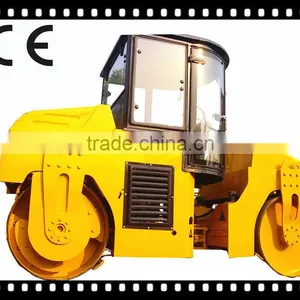 Hot Double Drum Vibratory and Oscilating Road Roller,6 Ton Road Roller thumbnail-1
