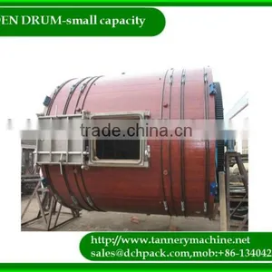 D4.5x4.5/4.5x4.2/4.5x4/4.2x4.2/4.2x4/4x4/4x3.5 Soaking or Liming Wooden Drum for Cow Cattle Buffalo Leather Wooden Drum thumbnail-2