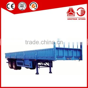 13m 3 Axle 60ton Cargo Side Wall Semi Trailer thumbnail-3