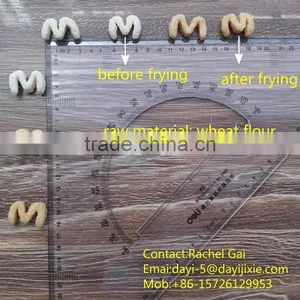 Frying Crispy Wheat Flour Puff Snack Production Line thumbnail-1