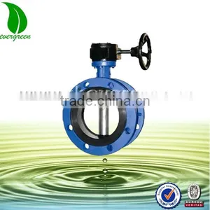 Cheap PVC Turbine Wafer Flange Butterfly Valve thumbnail-1