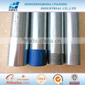 ISO Threaded Galvanized Pipe Emt Tube thumbnail-1