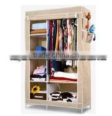 Fashion Wardrobe Closet, Bedroom Metal Cabinet thumbnail-1