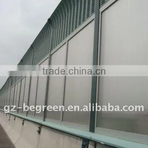 Hot Sale Sound Insulation Polycarbonate Sheeting for Highway Noise Barrier thumbnail-1