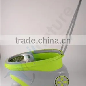 Easy Going Mop and Power Saving Spin Mop With Two Wheels thumbnail-4