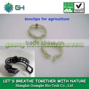 Eco-friendly Biodegradable PLA/polyalctic Acid Greenhouse Plastic Tomato Clips thumbnail-1