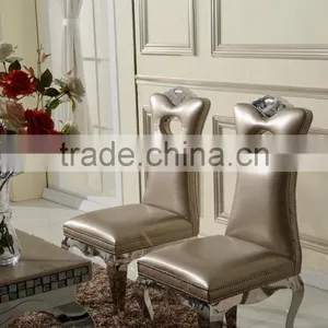 Hot Selling Modern Wooden Dining Table Set Dining Table and Chair for Stainless Steel Furniture and Home Furniture thumbnail-3
