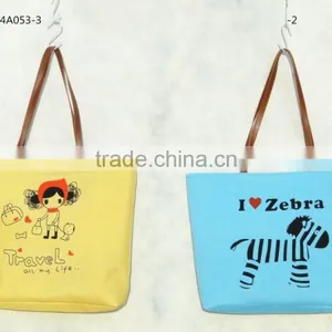 Colorful and Promotional Canvas Tote Bag Wholesale thumbnail-1