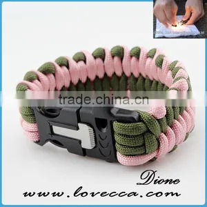 2017 Fashion Paracord Jewelry Survival Bracelet Handmade thumbnail-1