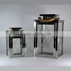Hot Sale Stainless Steel Metal Lantern Hanging thumbnail-1