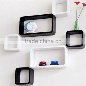 MDF Decorative Cube Wall Shelf thumbnail-1