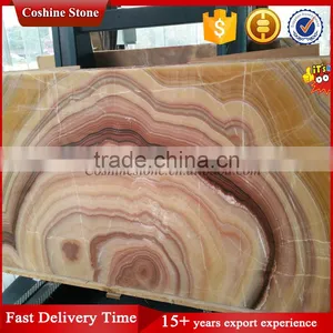 Types of Multicolor Natural Onyx Rainbow Marble Slab thumbnail-1