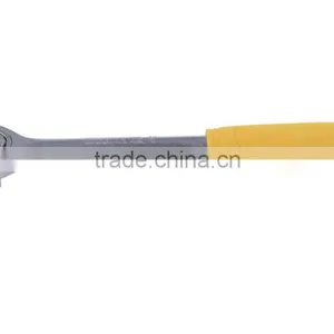 Chrome Plated Yellow Handle Combination Craftsman Torque Wrench thumbnail-1