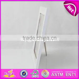 Wholesale Customize Home Decoration Wooden White Picture Frames W09A029 thumbnail-2
