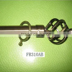 More Experience Produce All Kinds of Curtain Rod With Fashionable Finals,rings Brackets thumbnail-2