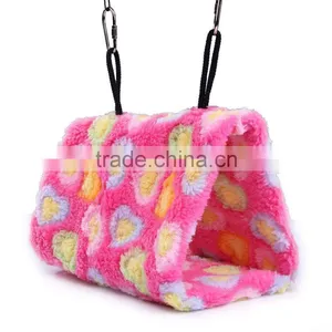 Plush Snuggle Bird Hammock Hanging Snuggle Cave Happy Hut Bird Parrot Hideaway thumbnail-2