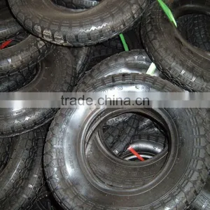 Wheelbarrow Tyre and Tube / Rubber Wheel 3.50-4 for Russia thumbnail-1