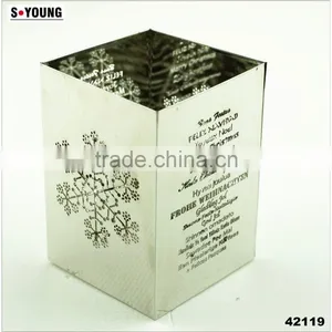 42119 Stainless Steel Candle Holder / Candle Cover thumbnail-1