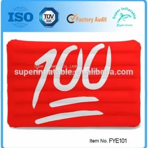 Giant 100 Points Emoji Pool Float thumbnail-1