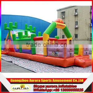 Bounce House/bouncy Combo /fun City/obstacle Course Inflatable Toys Used for Sale thumbnail-1