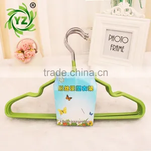 A358 Laundry Product Anti Slip Metal Pvc Coated Clothes Hanger thumbnail-3