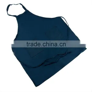 Plain Style Polyester Apron With Pocket thumbnail-1