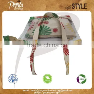Customize See Through PVC/ PP Laminated Juco Bag With Pouch thumbnail-5