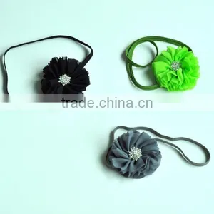 Chiffon Flower Flower Headband for Kids Hair Accessories thumbnail-5