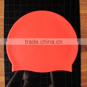 Silicone Waterproof Swimming Caps , Novelty Swimming Cap , Custom Logo Swim Cap thumbnail-4