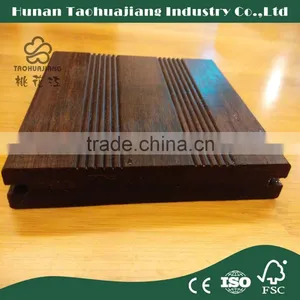 Most Popular Carbonized Click Strand Woven Bamboo Flooring thumbnail-2