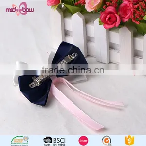 Fashion Design Ribbon Bow Alligator Korean Hair Clip for Girls thumbnail-4
