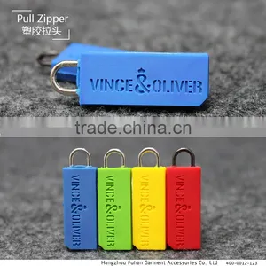 Wholesale High Quality Eco-Friendly Garment Plastic Zipper Puller thumbnail-1