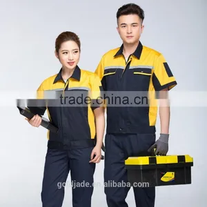 2017 Fashion Workwear New Design Work Clothes Coverall Suit Work Uniform Summer Workwear thumbnail-3