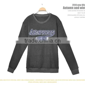 Printing Logo Custom Man Sweatshirt Without Hood thumbnail-4