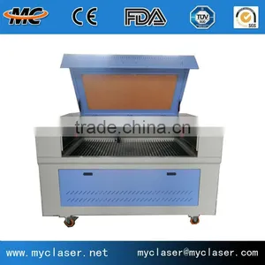 60w 80w 100w Laser Cutting Macine for Jeans Distributor Wanted With CE FDA UL SGS MC 1290 thumbnail-1