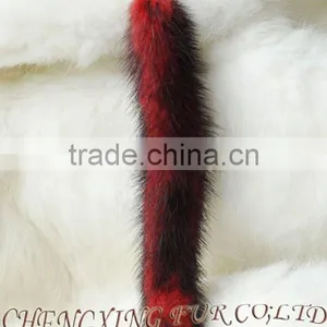 CX-R-35B Fashion Genuine Mink Tail Keychain thumbnail-1