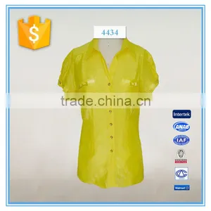 Ladies Rayon Fashion Front Open Blouse thumbnail-1