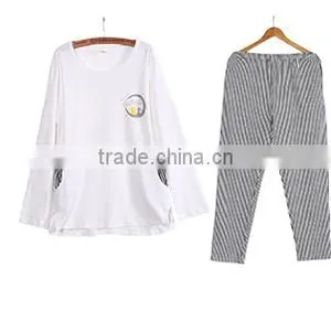 2016 Latest Women Pajamas 100%cotton Pajamas Custom Pajamas for Women thumbnail-1
