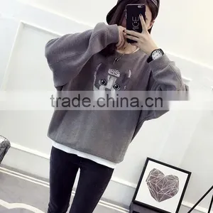 Popular Latest Design High Quality Crewneck Sweatshirt thumbnail-4