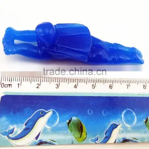 Funny Flying Sticky Super Hero Stretchy Super Man Toy Stretch Toy Small Plastic thumbnail-2