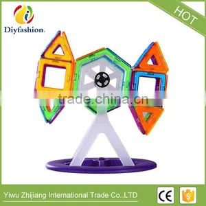 52pcs Promotional Christmas Amazing 3D ABS Plastic Magnetic Building Blocks Toys for Kids thumbnail-6